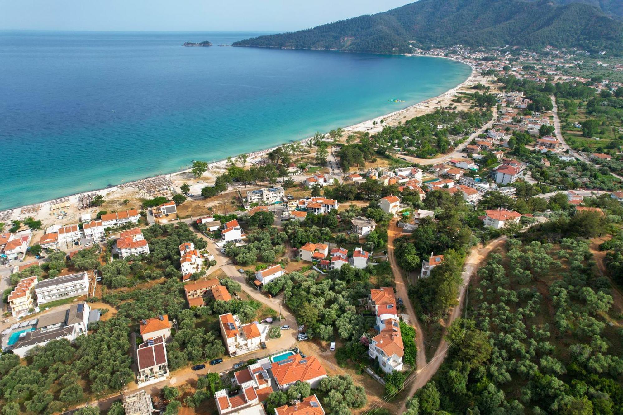 Villa Finikas Thassos Golden Beach 克里斯阿穆迪亚 外观 照片