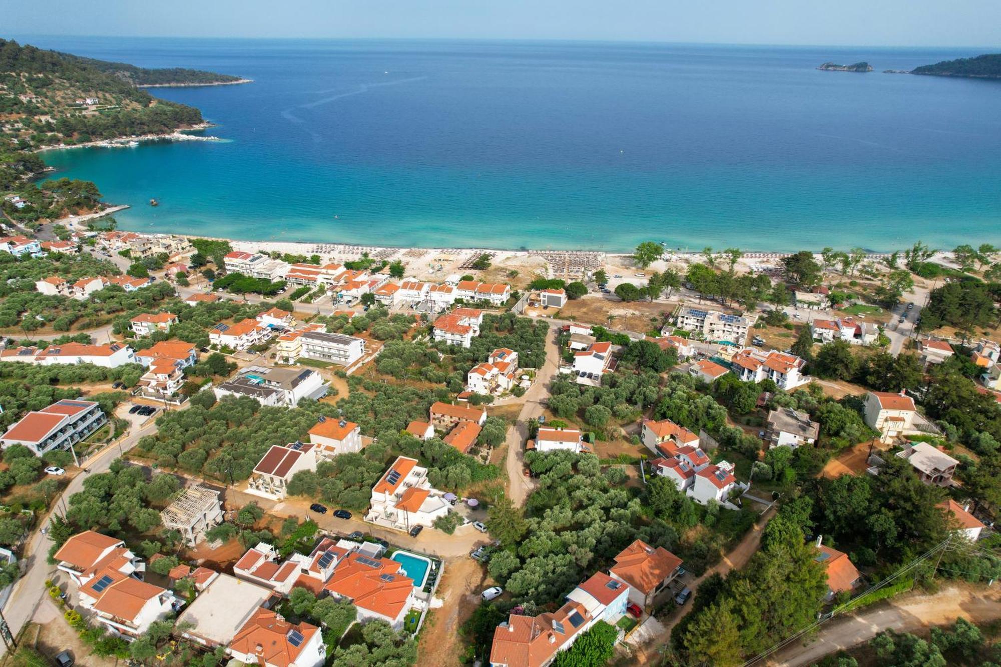 Villa Finikas Thassos Golden Beach 克里斯阿穆迪亚 外观 照片