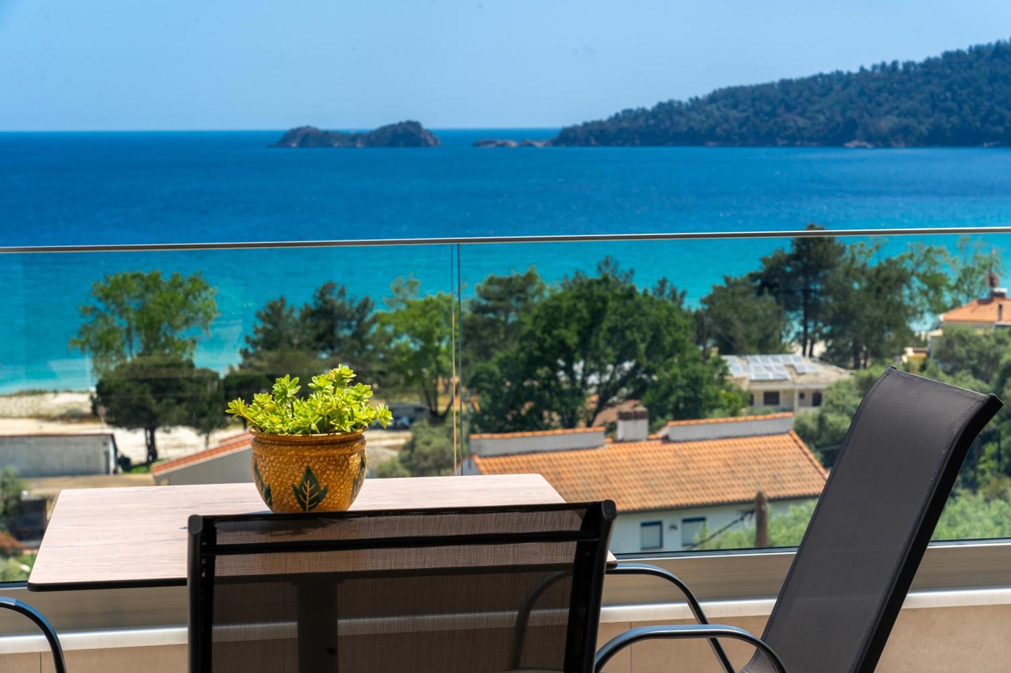 Villa Finikas Thassos Golden Beach 克里斯阿穆迪亚 外观 照片