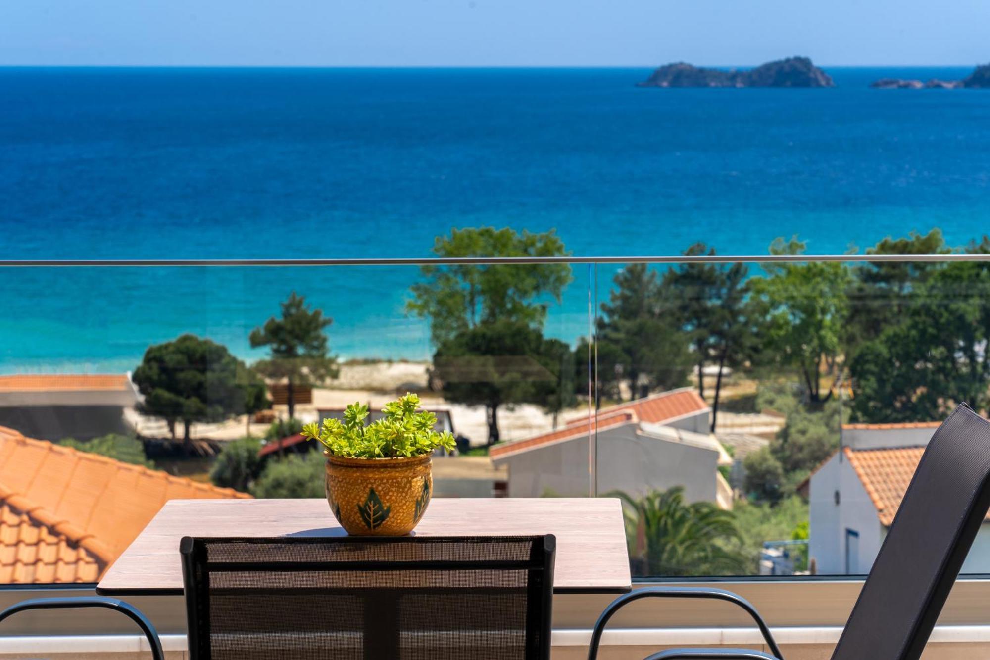 Villa Finikas Thassos Golden Beach 克里斯阿穆迪亚 外观 照片
