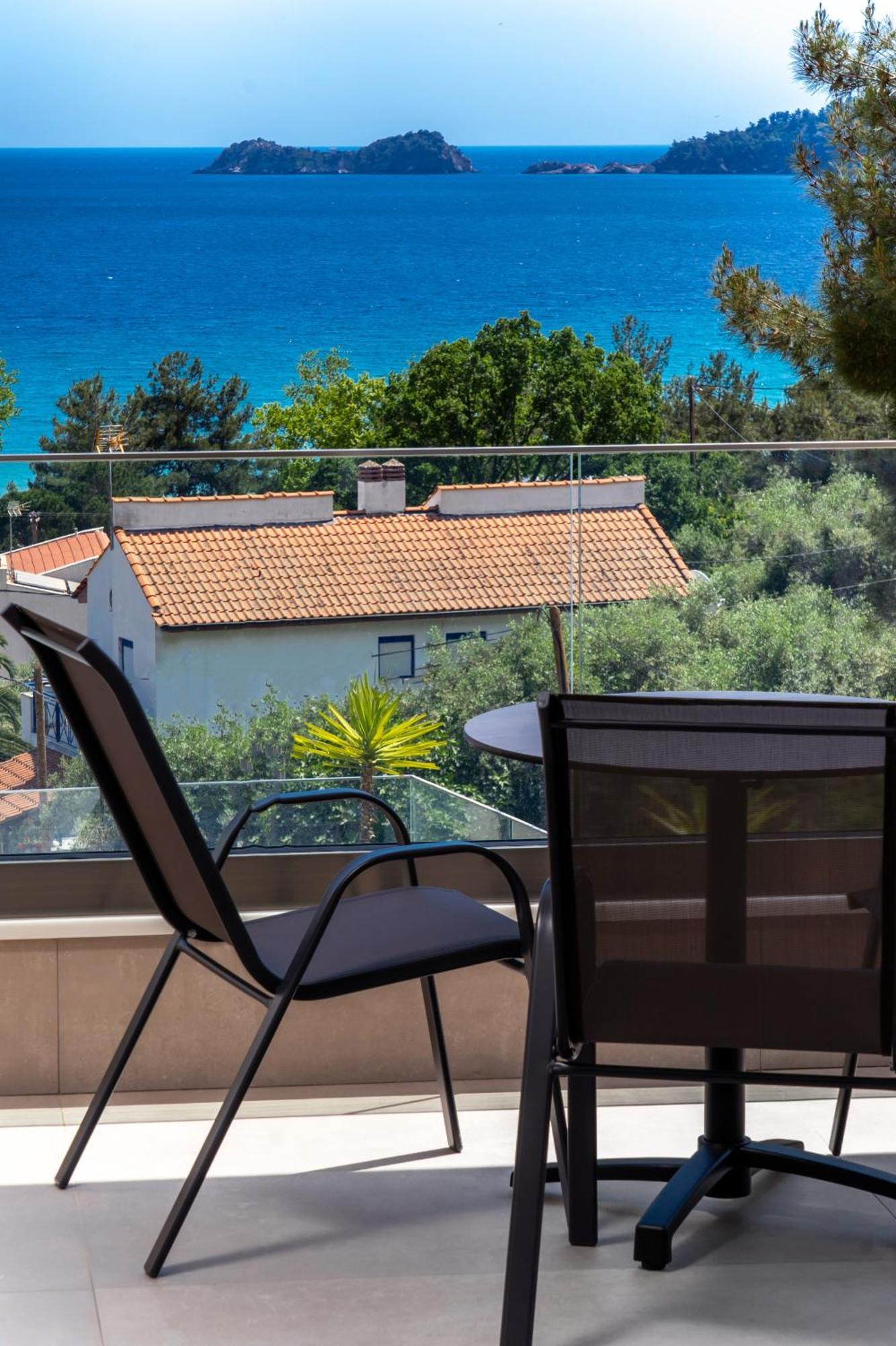 Villa Finikas Thassos Golden Beach 克里斯阿穆迪亚 外观 照片