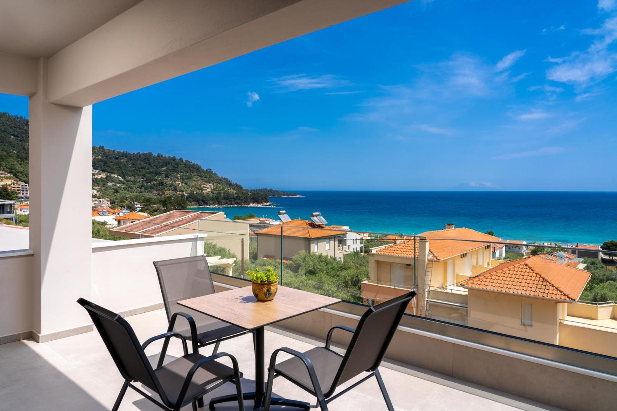Villa Finikas Thassos Golden Beach 克里斯阿穆迪亚 外观 照片