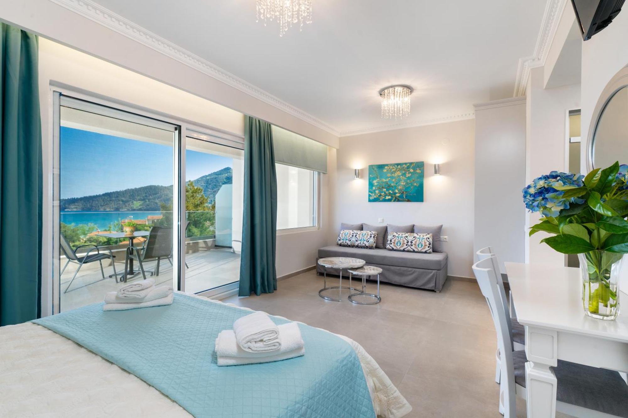 Villa Finikas Thassos Golden Beach 克里斯阿穆迪亚 外观 照片