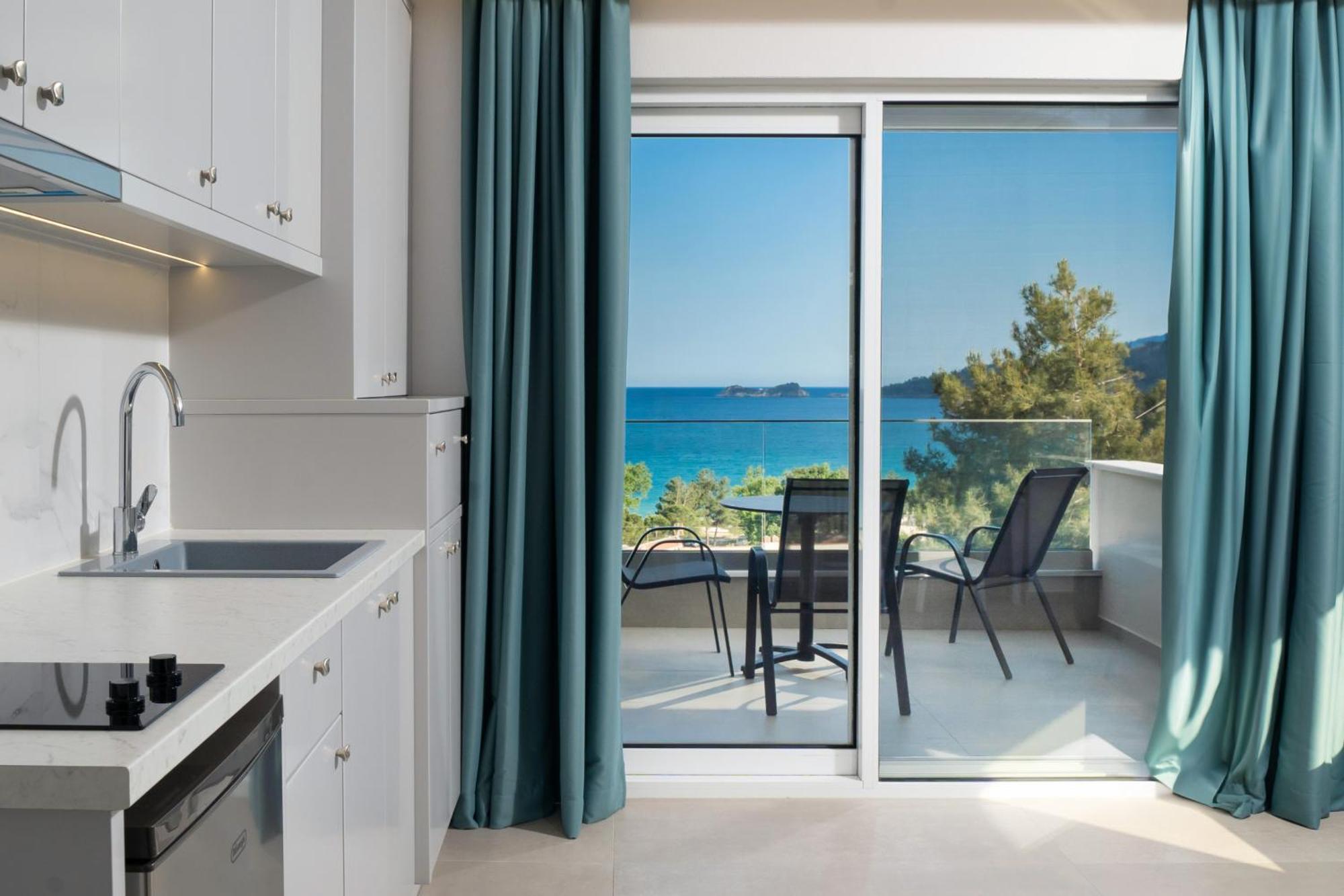 Villa Finikas Thassos Golden Beach 克里斯阿穆迪亚 外观 照片