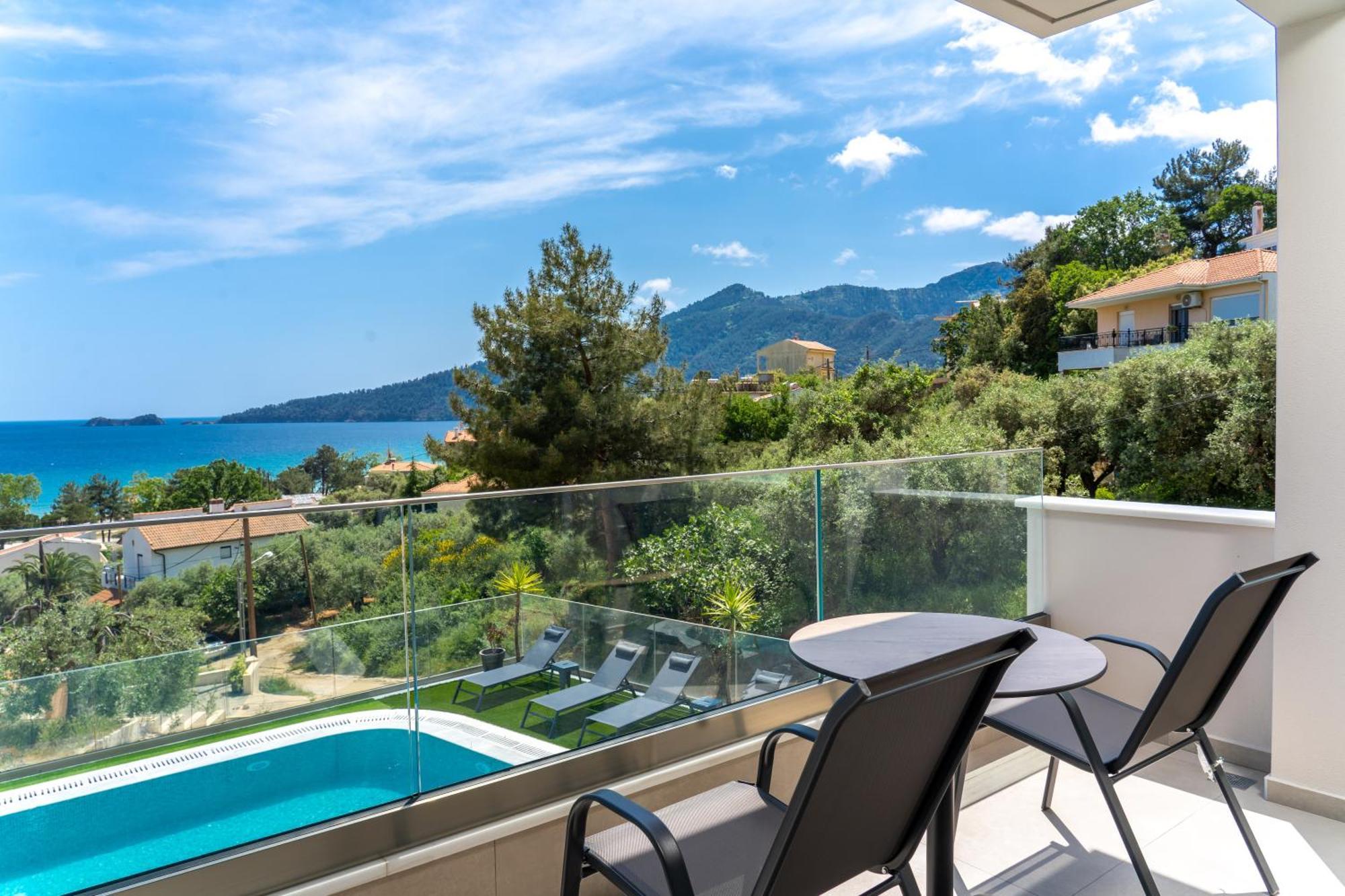 Villa Finikas Thassos Golden Beach 克里斯阿穆迪亚 外观 照片